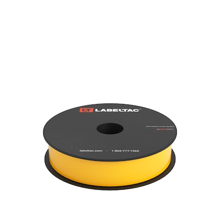 Labeltac LabelTac 4 and Pro Model Label Supply 1in x 150ft, Dark Yellow LT118