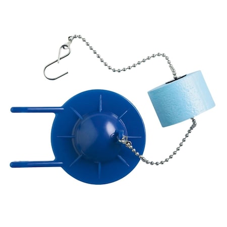 Sterling-Kinkead 2 in. Toilet Flapper with Float, Blue 166066
