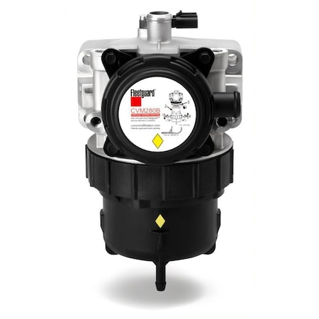 Fleetguard Crankcase Ventilation Filter, Round CV52008