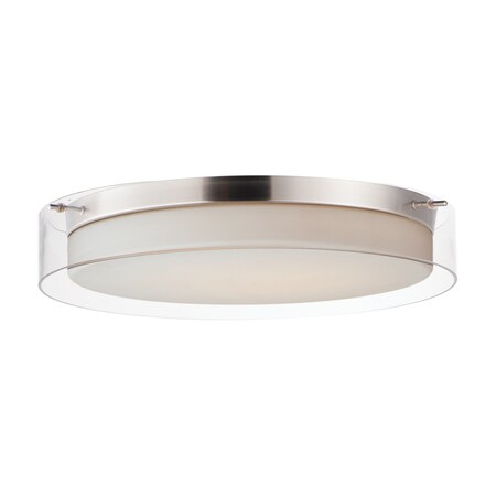Maxim Duo 20'' Round Flush Mount 12286CLSWSN