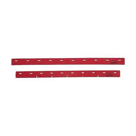 Tennant Squeegee Set, Rubber, Red 4132810