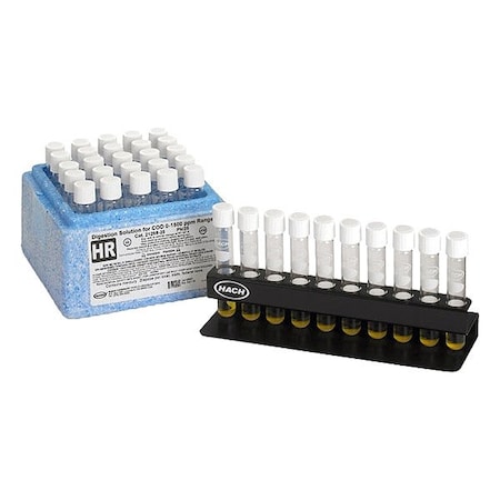 Hach COD Digestion Vials, Vial, PK25 2125925