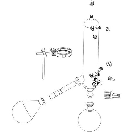 Heidolph Rotary Evaporator Glassware, Colorless 036301430