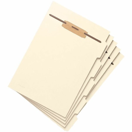 Smead Smead Stackable Side Tab Letter Size Folder Dividers with Fastener, 1/2", 10 Sets/Pack 35605