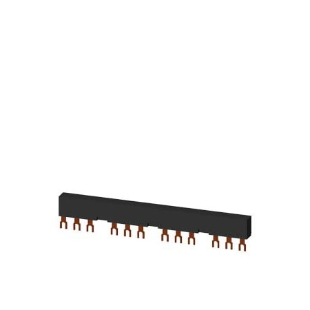 Siemens 3-phase busbars Modular spacing 55 mm for 4 switches and accessories Fork 3RV1915-2CB