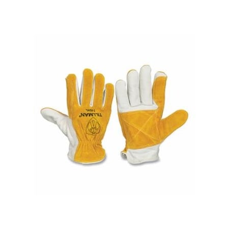 Tillman Drivers Gloves, X-Large, DuPont, Kevlar Stitching/Top Grain Cowhide Palm/Split Cowhide, 12PK 724-1464XL