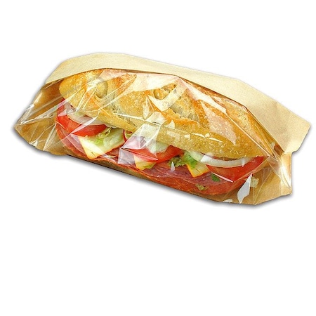 Ready Fresh Window Sandwich Bag, 10 3/4" L, 500 PK RF-35211KW