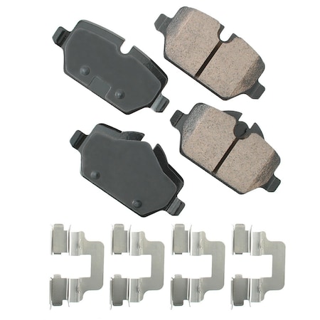 Akebono 11 Mini Cooper Countryman:Rear Euro Pads, Eur1554 EUR1554