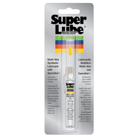 Super Lube 0.24 oz Tube, Hydraulic Oil, 118 ISO Viscosity, 85W SAE 51010