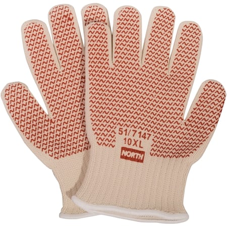 North Double Layered Cotton/Poly Seamless Knit with Double-Sided Nitrile Coating, Vend Ready 51/7147V