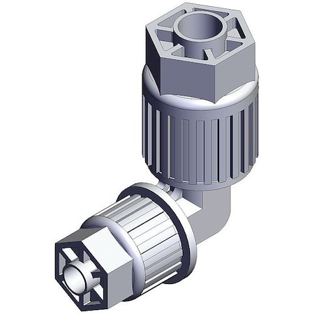 Smc High Purity Tube Fitting, Reducer, PFA LQ3E3A-R1