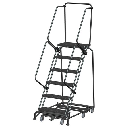 Ballymore Lockstep Rolling Ladder, Steel, 60 in.H WA-AD-063214XSU