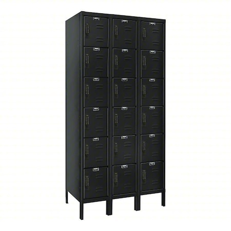 Hallowell Locker, 12 in W, 18 in D, 12 in H UEL3288-6A-ME