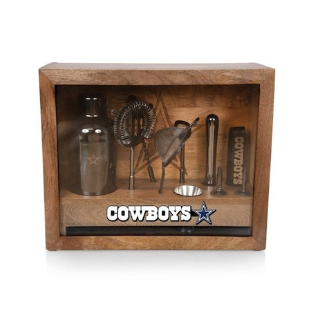 Picnic Time Family Of Brands NFL Dallas Cowboys - Old Fashioned Bar Set 861-09-511-097-2