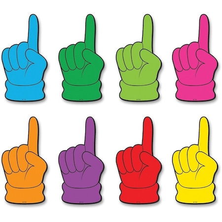Teacher Created Resources Pointing Hands Magnetic Accents, 16 Per Set, 48PK 77202