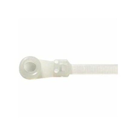 Abb Cable Tie, 8 in L, 1-3/4 in Max Bundle Dia., Natural, Nylon, Polyamide 6/6, 50 lb Strength, 5000 PK L-7-50MH-9-M