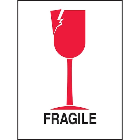 Accuform INTERNATIONAL SHIPPING LABEL FRAGILE MPC107