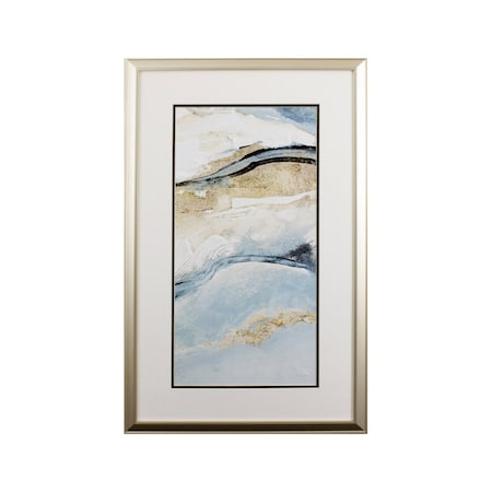 Homeroots Set of Two Sandy Beach Abstract Wall Art, 2PK 401481