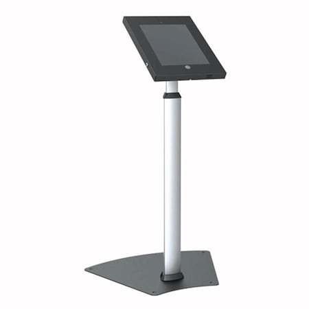 Penray Companies Pyle USA 1Y6378 Tamper-Proof Anti-Theft iPad Kiosk Safe Security Public Floor Stand PSPADLK55