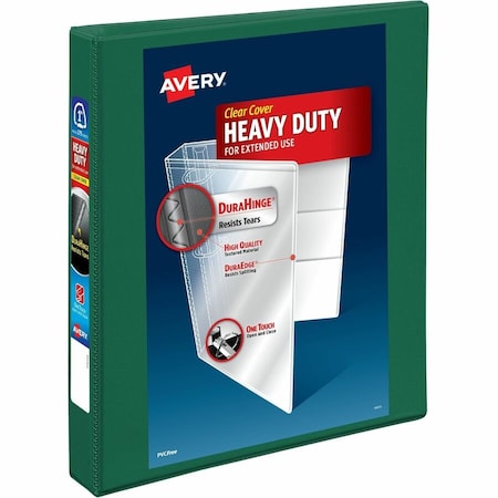 Avery Heavy-Duty View 3 Ring Binder, 1 In Ring 79107