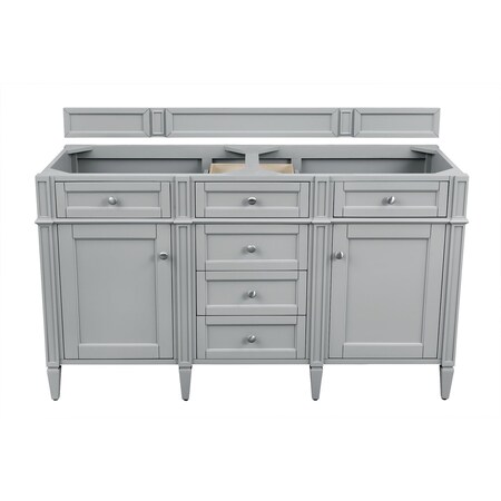 James Martin Vanities Vanity, without top, Urban Gray, 59.8 in W x 22.9 in D, 650-V60D-M-UGR