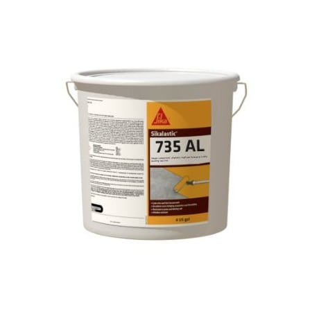 Sika lastic 735AL Aliphatic Traffic-Bearing Top Coat Tint Base-Neutral 4.65 Gallon 490174