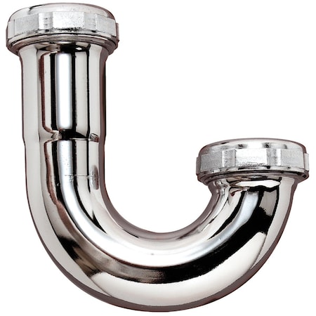 Keeney Mfg 1-1/4'' Chrome Plated Brass J-Bend 10300CK