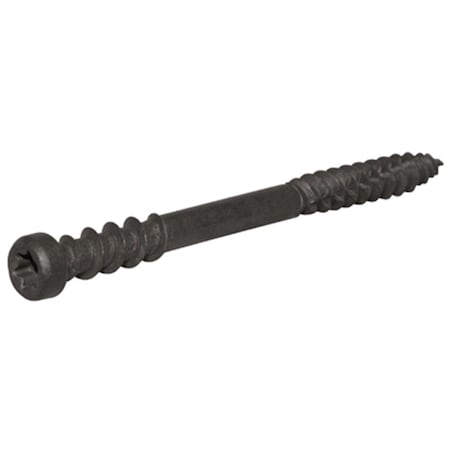 Hillman 48439 2.5 in. x 10- Gray Star Drive Composite Deck Screws 196201
