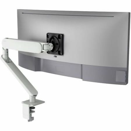 Atdec heavy duty display desk mount, supports monitors curved or flat to 35 and 17.6lbs, AW-ORA-F-S