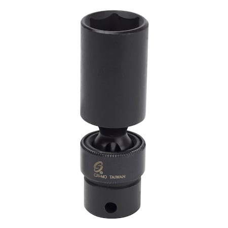 Sunex 3/8 in Drive 9/16 in Deep Universal Impact Socket 318UD