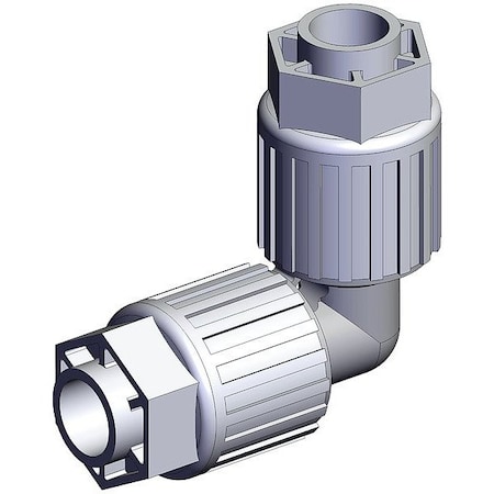 Smc High Purity Tube Fitting, Union, PFA LQ3E4A