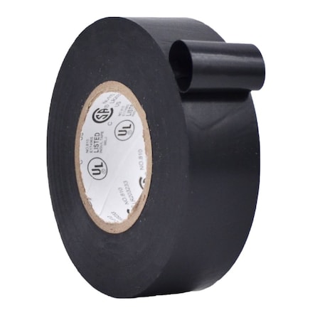 Wod Tape ETC766MS General Purpose Electrical Tape Black UL/CSA listed core: 1 in. X 66 ft, 96PK WOD ETC766MS-01000-96-66-BLA