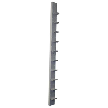 Fabrication Enterprises Cando Dumbbell Wall Rack - 10 Dumbbell Capacity 10-0575