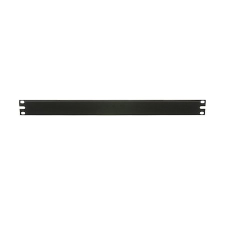 Panduit Flat Rack Filler Panel, 1.75 in, Black DPFP1