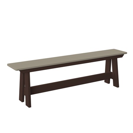 Polybird DINING BENCH.        WEATHERWOOD AND TUDOR BROWN POLYBIRD P14-R