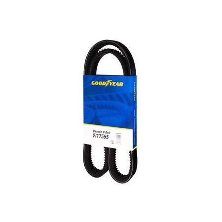 Goodyear Automotive & HD Banded V-Belt: 13A Profile, 55.5in Effective Length 2/17555