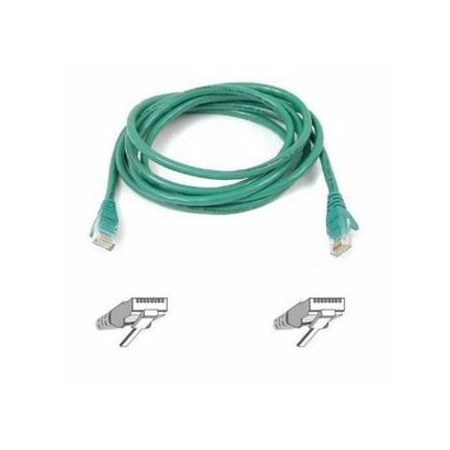 Belkin Patch Cable - Rj-45 (M) - Rj-45 (M) - 10 Ft - ( Cat 5E ) - Green A3L791-10-GRN