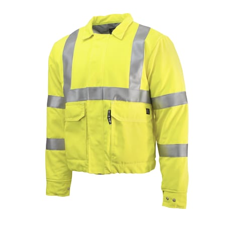Neese Hi-Vis FR Jacket, Class 3 Type R, Fluorescent Yellow, 5XL VM7JBL3FY-5X