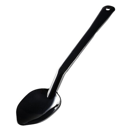 Carlisle Foodservice Solid Serving Spoon, Black, 13 In, PK12 442003