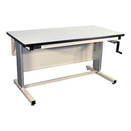 Pro-Line Laminate, 60 in W, 30 in to 42 in Height, 330 lb, Cantilever EL603030 PL H11