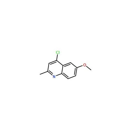 Ak Scientific 4-Chloro-6-methoxy-2-methylquinoline (250mg), CAS 50593-73-2 Y9260-250mg