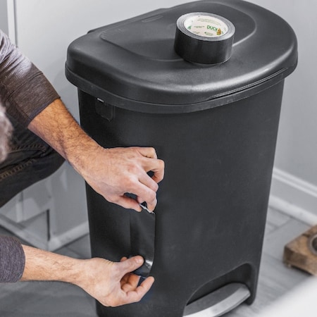 Duck Brand Duck Tape 1.88'' x 20 Yd. Colored Duct Tape Black 1265013