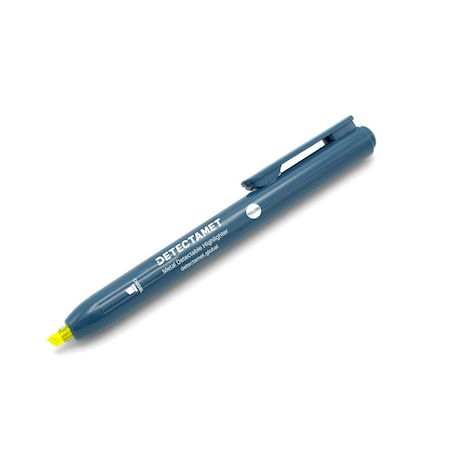 Detectamet Detectable Highlighter, Yellow Ink, Chisel Tip, PK5 150-A05-P05-A08