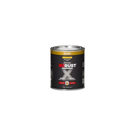 True Value Premium Ant-Rust Oil-Base Enamel, Yellow Gloss, 1-Qt. XO4-QT