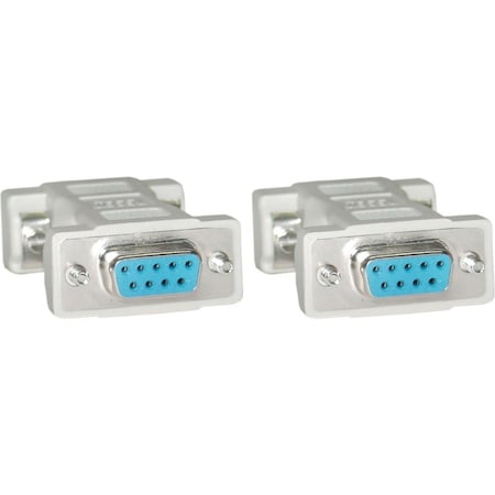 Cable Wholesale Null Modem Adapter, DB9 Female to DB9 Female 30D1-18400
