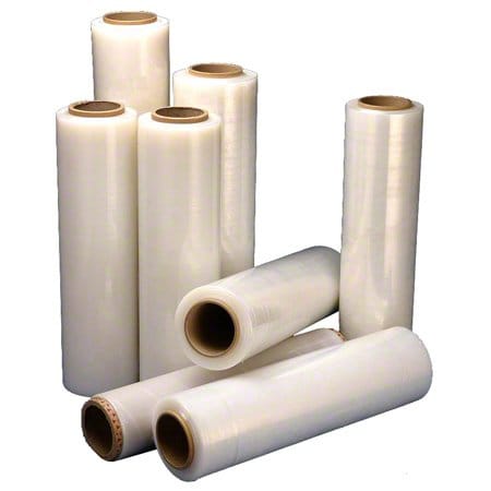Ai Packaging Machine Stretch Film - 20 in x 9,000 ft, 39 Gauge (10 Micron), High Performance, 40PK MSF20500040