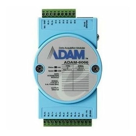 Advantech 6 Do/6 Di Power Relay Module ADAM-6066-D