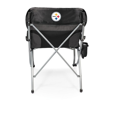 Picnic Time Family Of Brands NFL Pittsburgh Steelers - PT-XL Heavy Duty Camping Chair 793-00-175-254-2