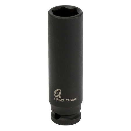 Sunex 1/4 in Dr 6Mm Deep Magnetic Impact Socket 806MDMG