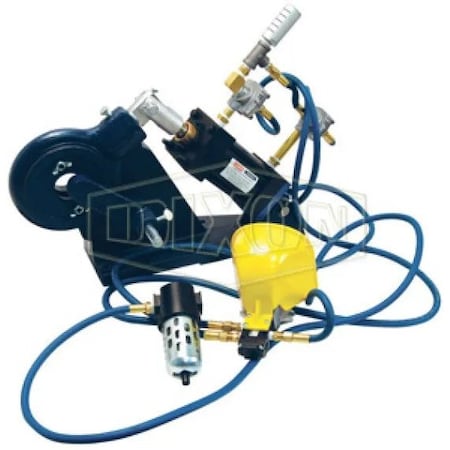 Dixon Air Operated Ferrule Crimper, Brass Body 1765A